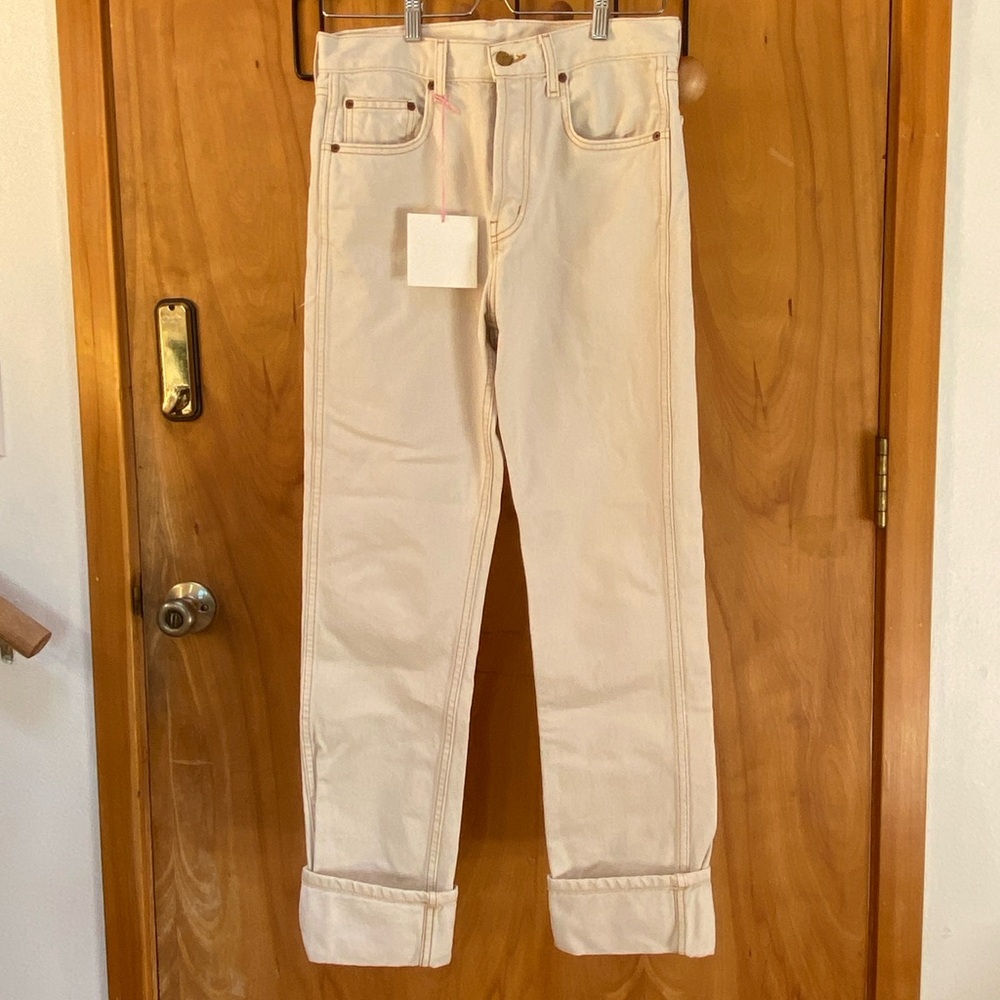 B. Sides Marcel relaxed straight jeans size 25